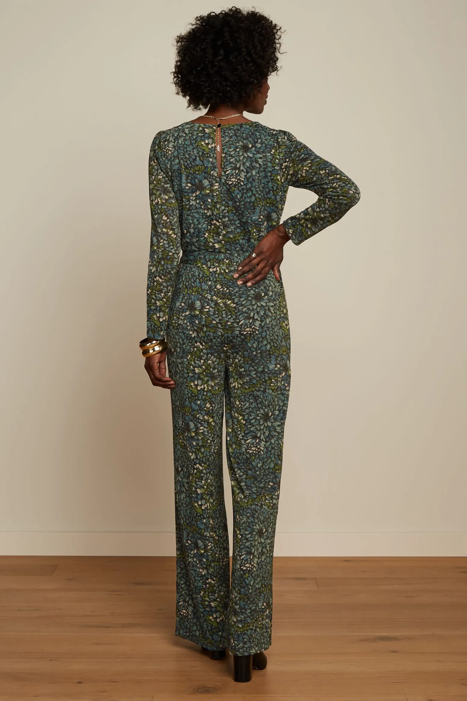 King Louie Jumpsuits|Lee Jumpsuit Glam Dragonfly Green