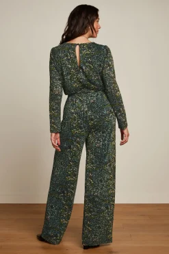 King Louie Jumpsuits|Lee Jumpsuit Glam Dragonfly Green