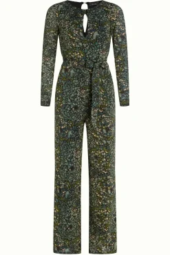 King Louie Jumpsuits|Lee Jumpsuit Glam Dragonfly Green