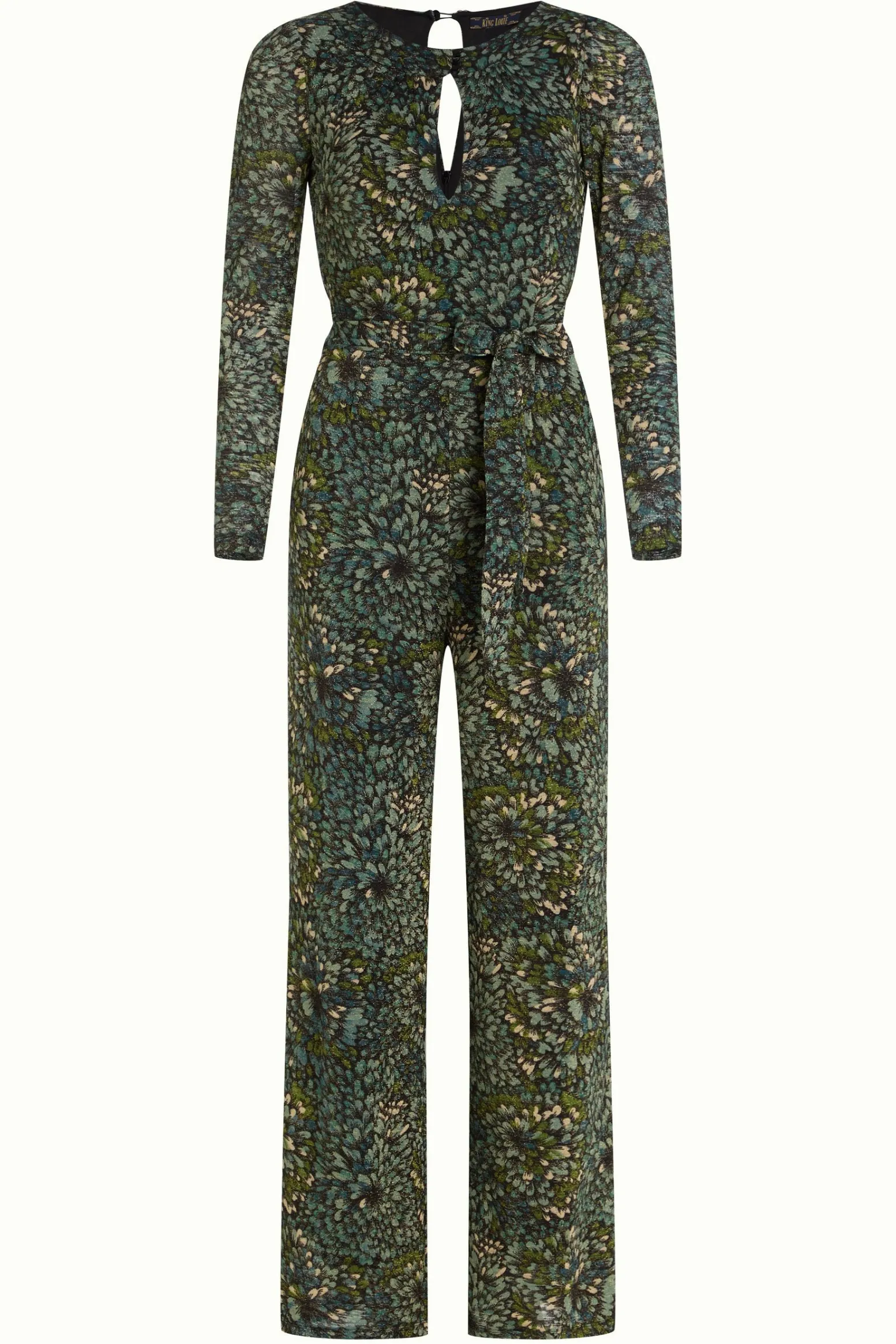 King Louie Jumpsuits|Lee Jumpsuit Glam Dragonfly Green