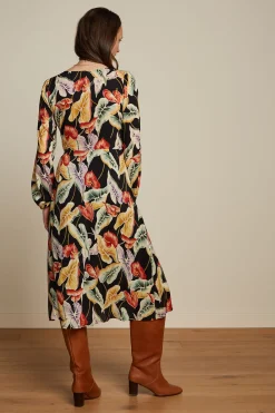 King Louie Jurken|Lelia Dress Marmora Black