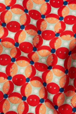 King Louie Jurken|Lenny Dress Rowe Fiery Red