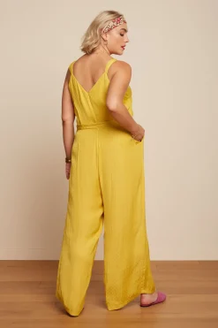 King Louie Jumpsuits|Lenny Jumpsuit Bisque Tuscan Yellow