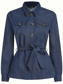 King Louie Jassen & Blazers|Lia Jacket Hennite Blue