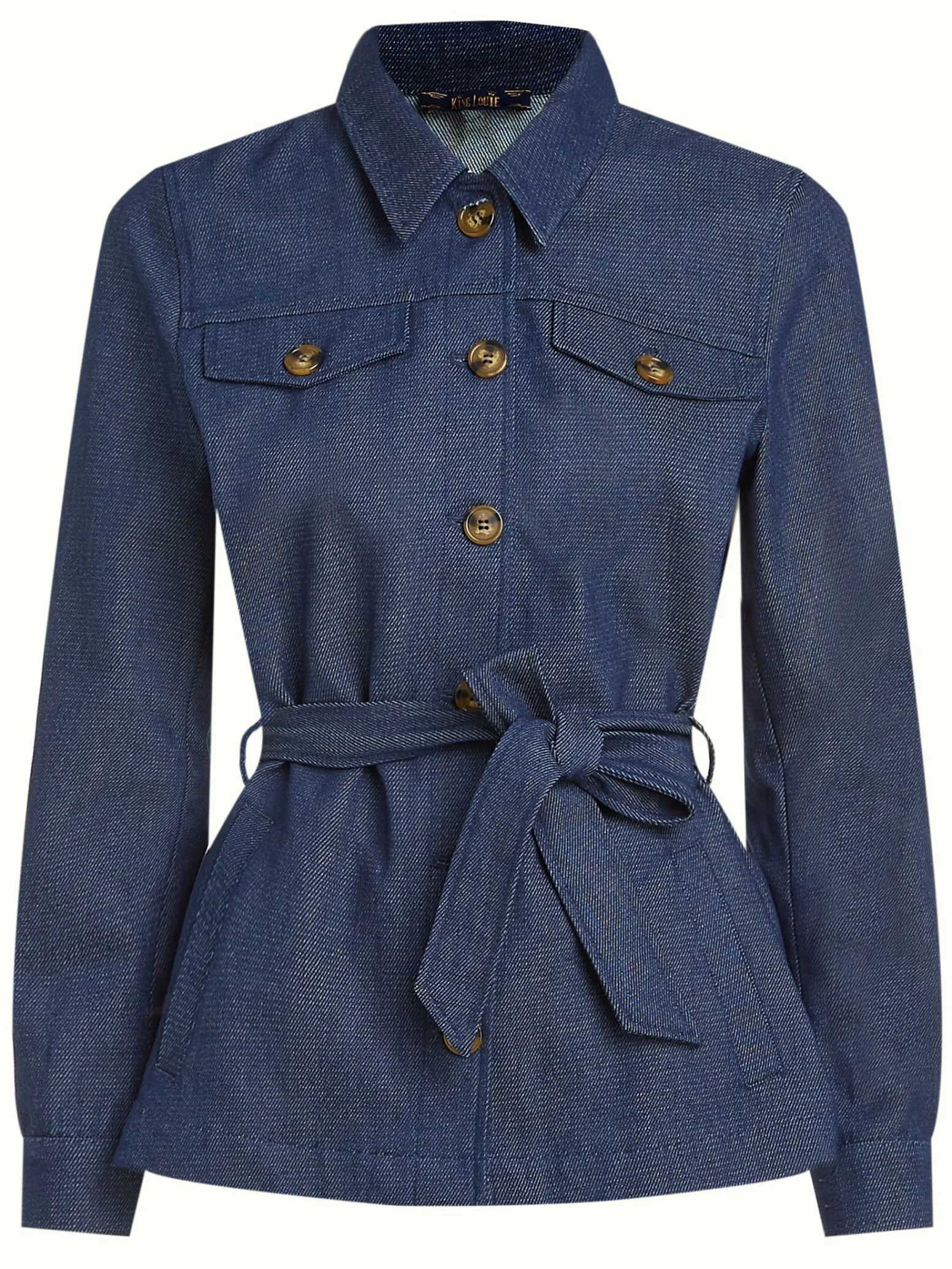 King Louie Jassen & Blazers|Lia Jacket Hennite Blue