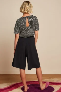 King Louie Tops & Shirts|Lizzy Top Frankie Black