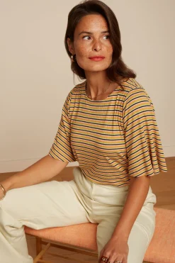 King Louie Tops & Shirts|Lizzy Top Gardena Stripe Black