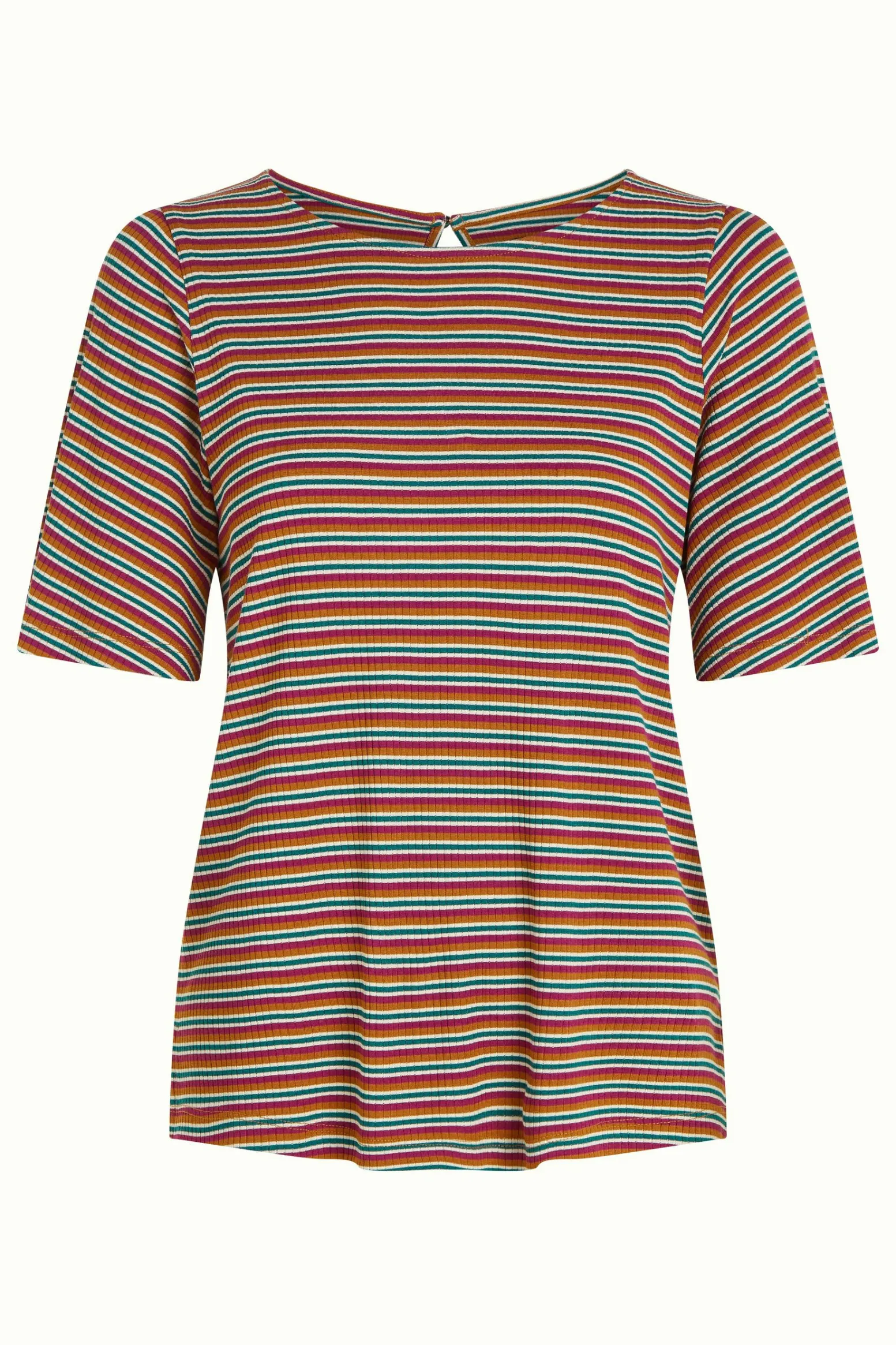 King Louie Tops & Shirts|Lizzy Top Jones Stripe Ponderosa Green