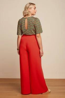 King Louie Tops & Shirts|Lizzy Top Rondine Ponderosa Green