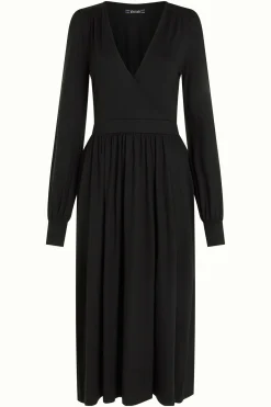 King Louie Jurken|Loretta Dress Ecovero Classic Black