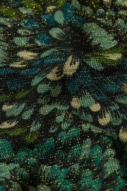 King Louie Jurken|Loretta Dress Glam Dragonfly Green