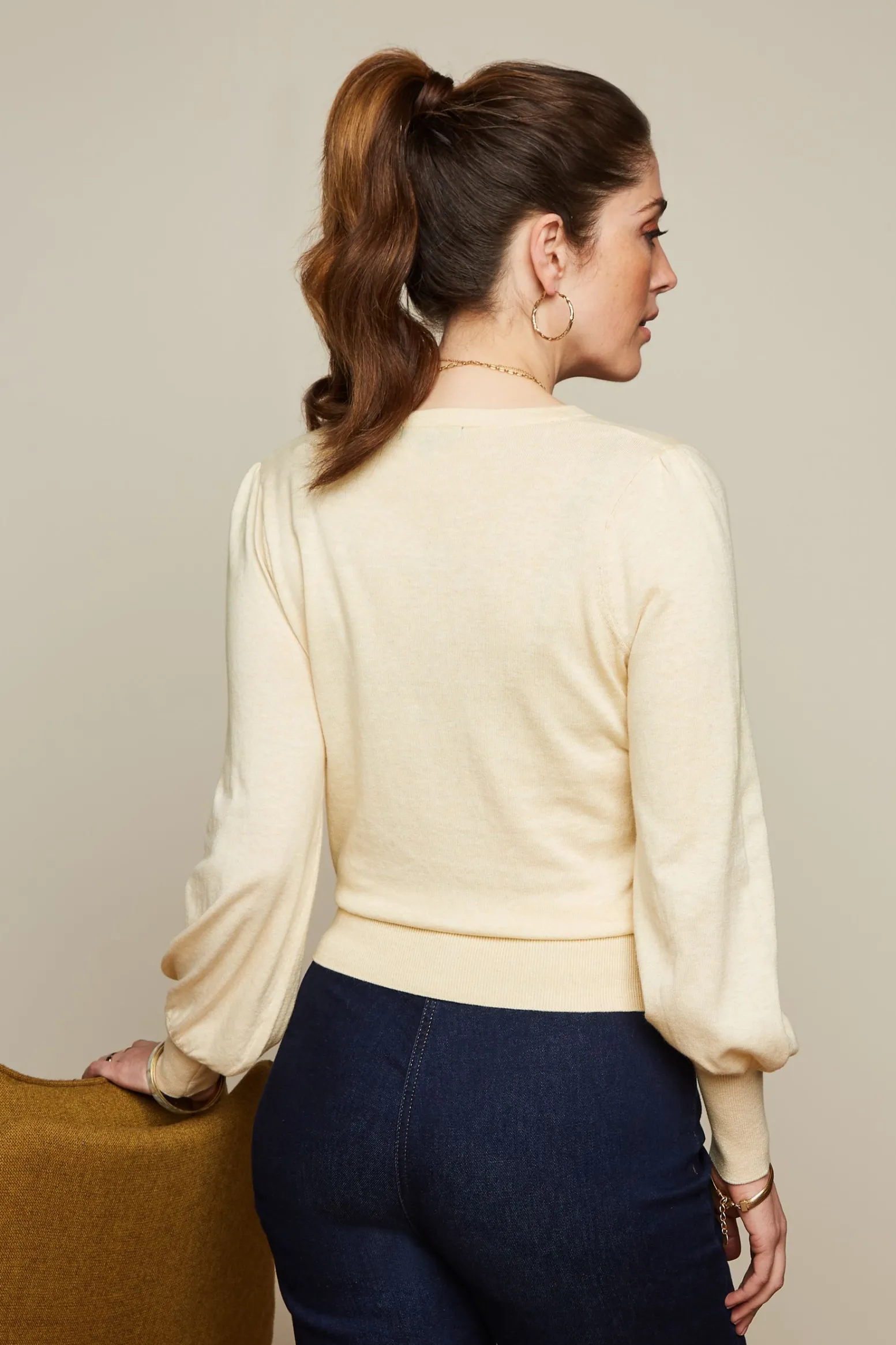 King Louie Tops & Shirts|Lulu Wrap Top Cocoon Cream