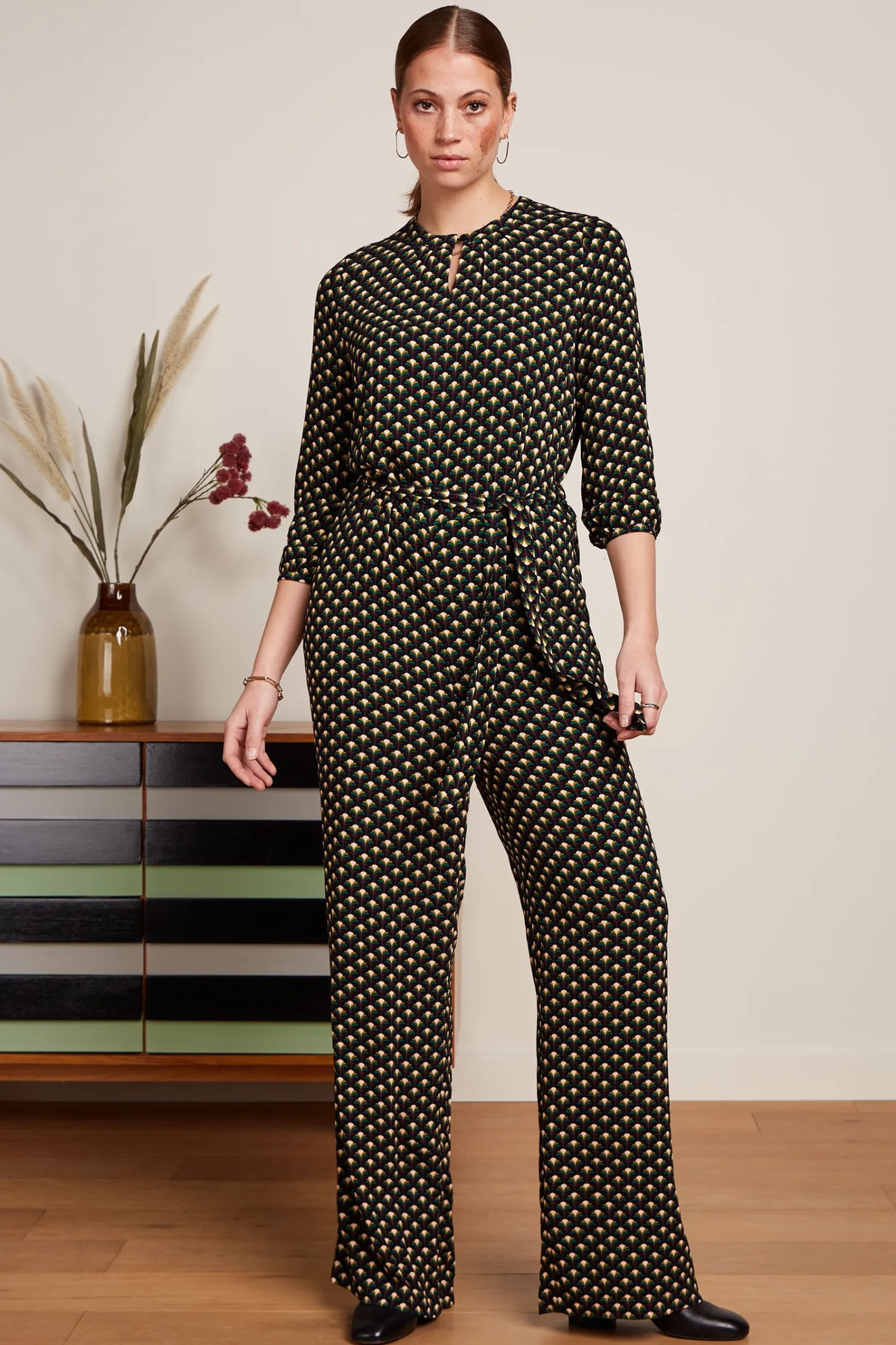King Louie Jumpsuits|Luna Jumpsuit Mayfield Sycamore Green