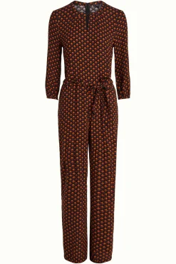 King Louie Jumpsuits|Luna Jumpsuit Mayfield Beet Red