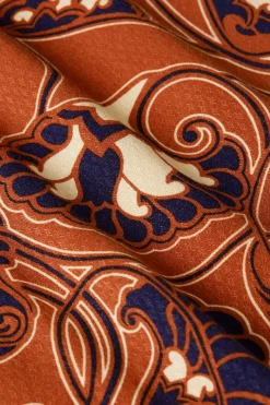 King Louie Blouses|Maisie Blouse Cecilia Spicy Brown