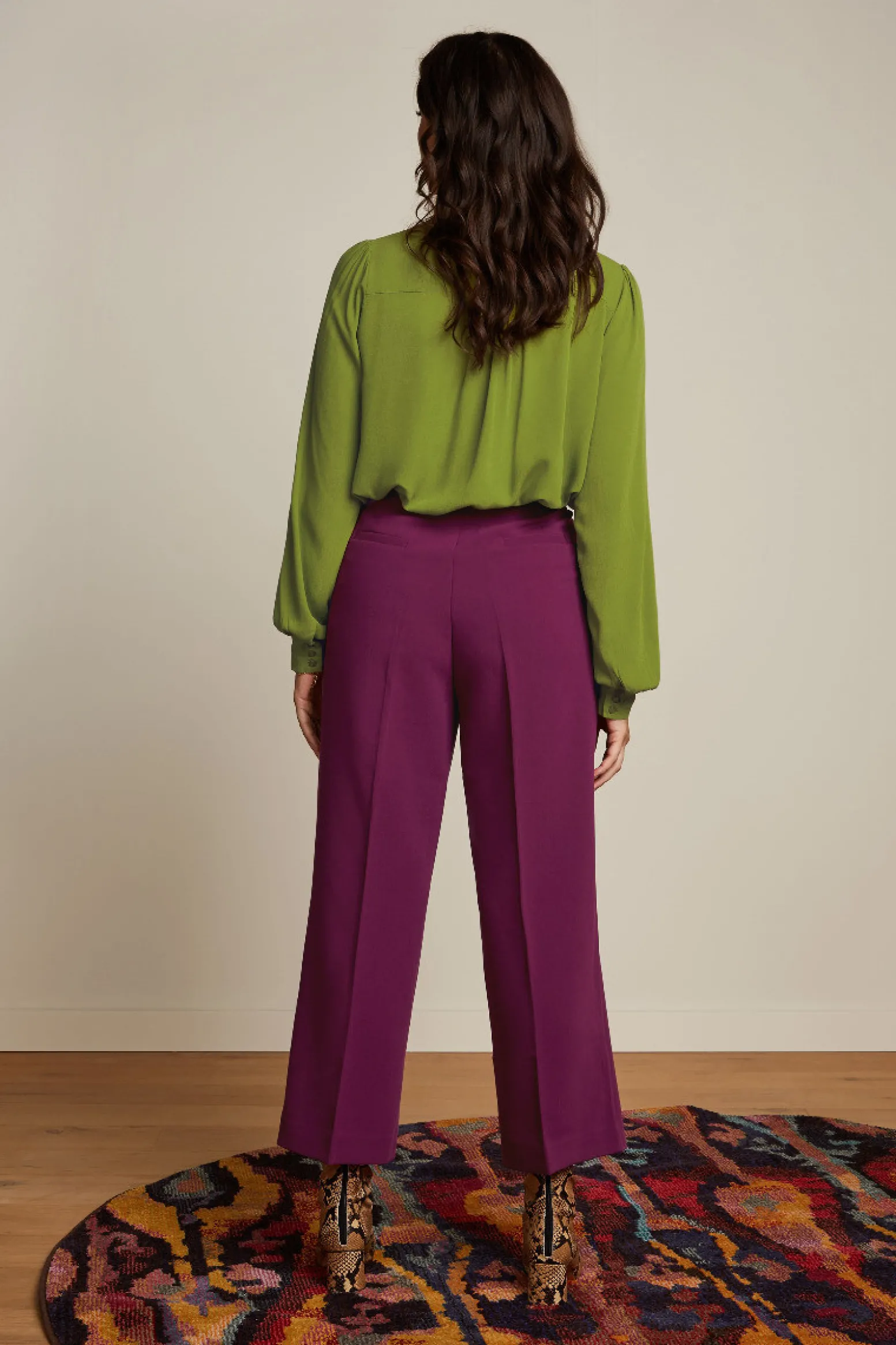King Louie Blouses|Maisie Blouse Lyonne Embroidery Woodbine Green