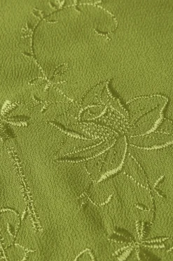 King Louie Blouses|Maisie Blouse Lyonne Embroidery Woodbine Green