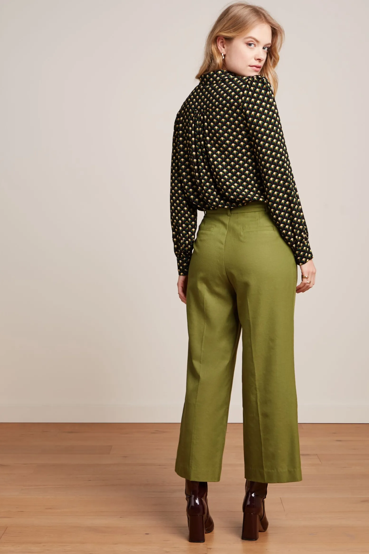 King Louie Blouses|Maisie Blouse Mayfield Sycamore Green