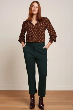 King Louie Blouses|Maisie Blouse Mayfield Beet Red