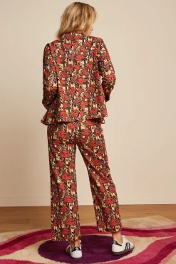 King Louie Broeken|Marcie Cropped Pants Ryder Marzipan