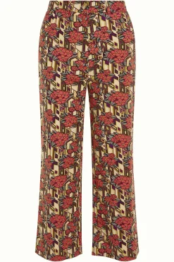 King Louie Broeken|Marcie Cropped Pants Ryder Marzipan