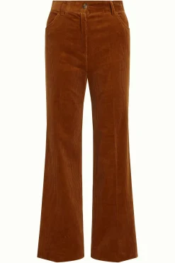 King Louie Broeken|Marcie Pants Corduroy Bombay Brown