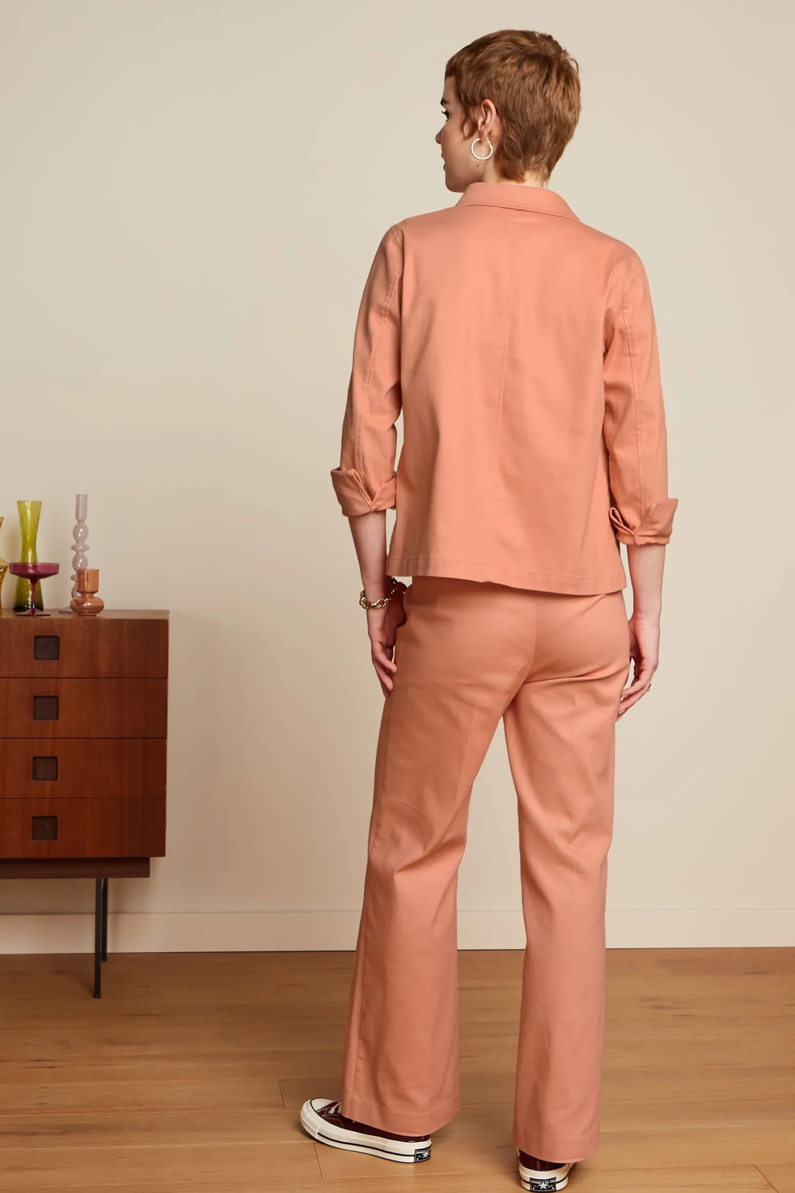 King Louie Broeken|Marcie Pants Sturdy Muted Pink