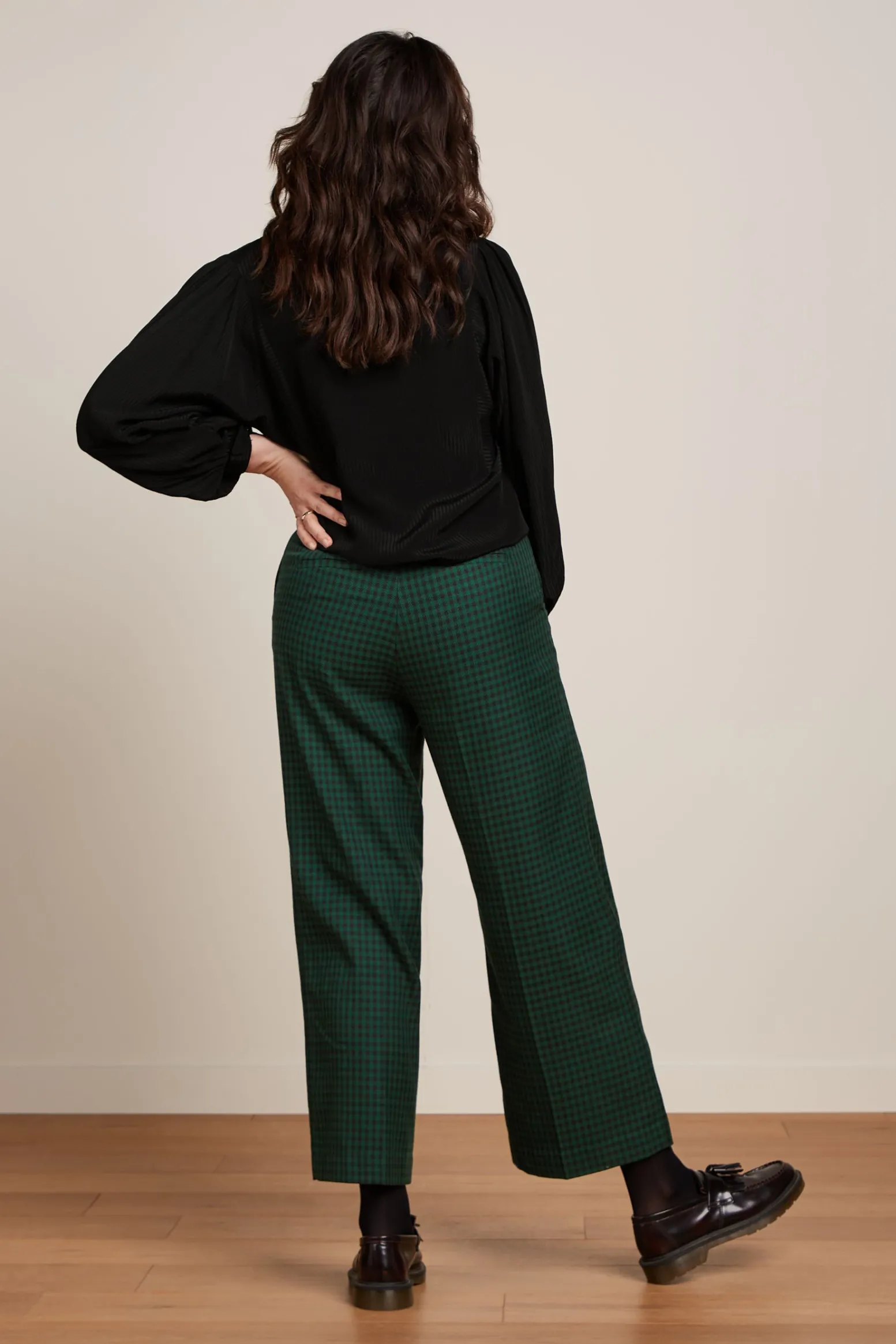 King Louie Blouses|Marisa Blouse Allegra Black