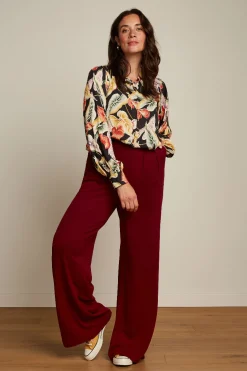 King Louie Blouses|Marisa Blouse Marmora Black