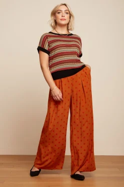 King Louie Broeken|Marlene Pants Melos Caramel