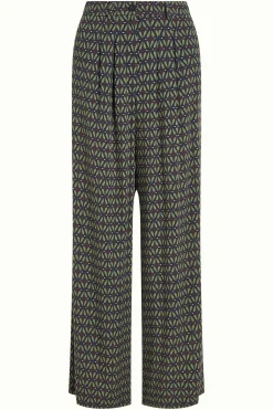 King Louie Broeken|Marlene Pants Parlour Tokyo Blue