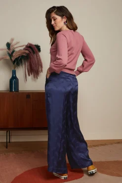 King Louie Broeken|Marlene Pants Rouge Ink Blue