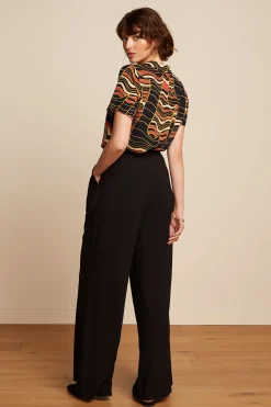 King Louie Broeken|Marlene Pants Timba Black