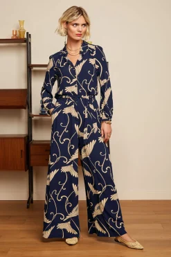 King Louie Broeken|Marnie Pants Pixy Evening Blue