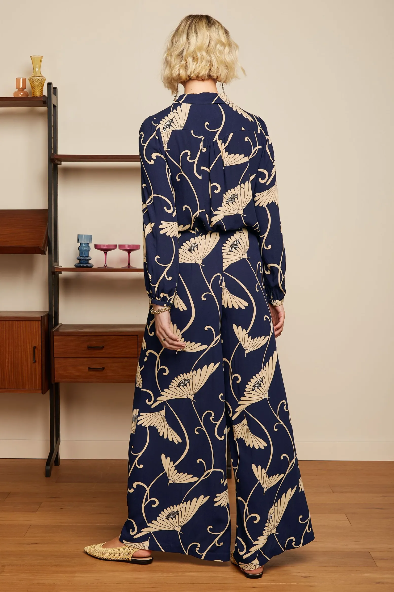 King Louie Broeken|Marnie Pants Pixy Evening Blue