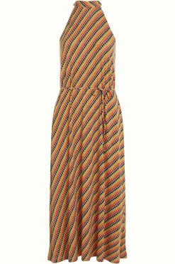 King Louie Jurken|Marty Halter Dress Gallery Streeple Blue