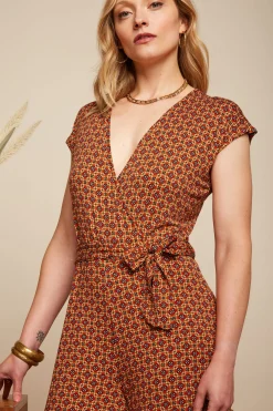 King Louie Jumpsuits|Mary Jumpsuit Miro Jalapeno Red