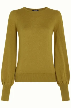 King Louie Tops & Shirts|Maya Top Cocoon Curry Yellow