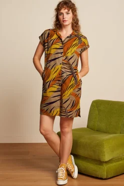 King Louie Jurken|Mimi Tunic Zolea Sulphur Yellow