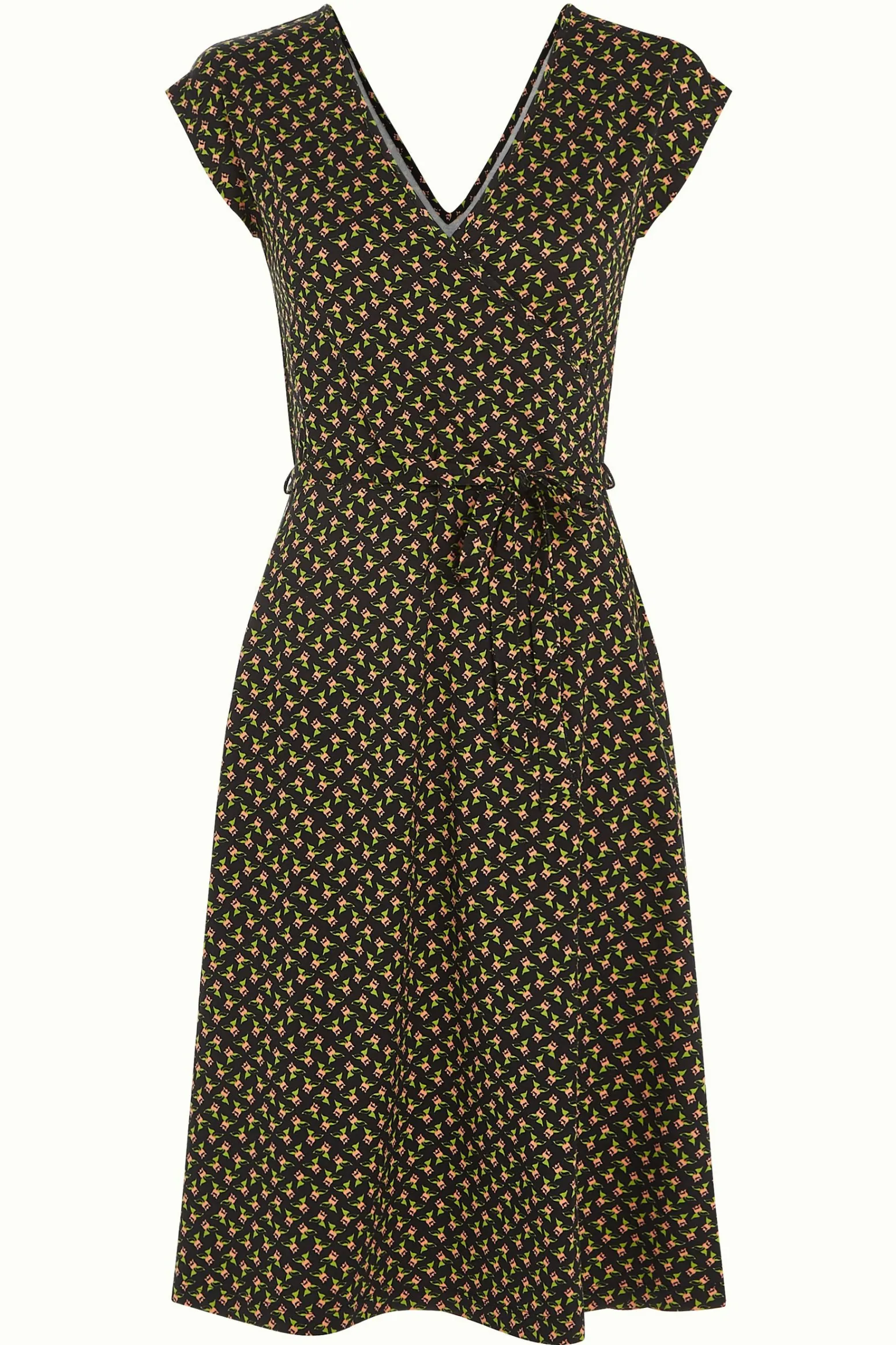 King Louie Jurken|Mira Dress Minerva Black