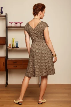 King Louie Jurken|Mira Dress Smith Umbre
