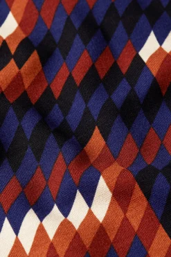 King Louie Jurken|Mod Dress Clark Streeple Blue