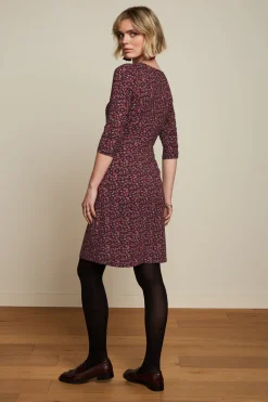 King Louie Jurken|Mona Dress Autumn Storm Blue