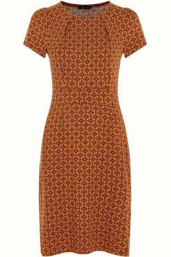 King Louie Jurken|Mona Dress Miro Jalapeno Red