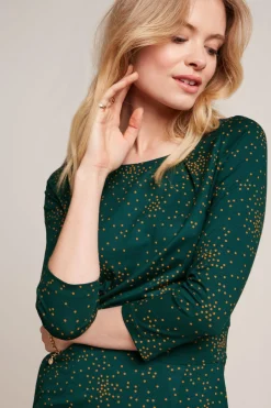 King Louie Jurken|Mona Dress Valentine Pine Green