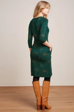 King Louie Jurken|Mona Dress Valentine Pine Green