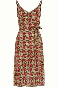 King Louie Jurken|Nadya Dress Jackie Fiery Red