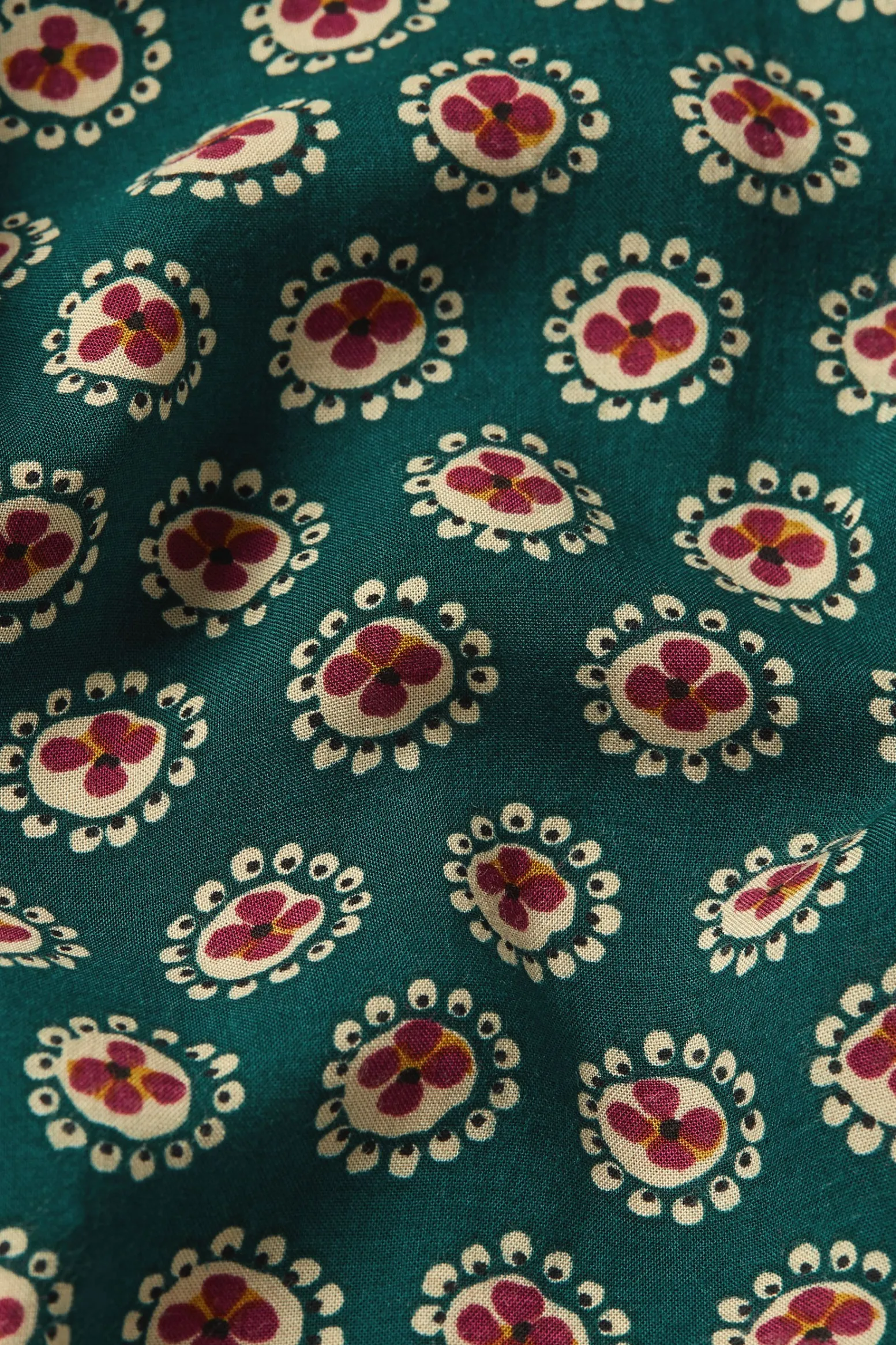 King Louie Blouses|Nala Blouse Elliot Pine Green