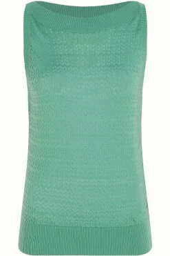 King Louie Tops & Shirts|Nicky Top Mateo Knit Spar Green