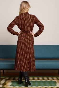 King Louie Jurken|Olive Dress Mayfield Beet Red